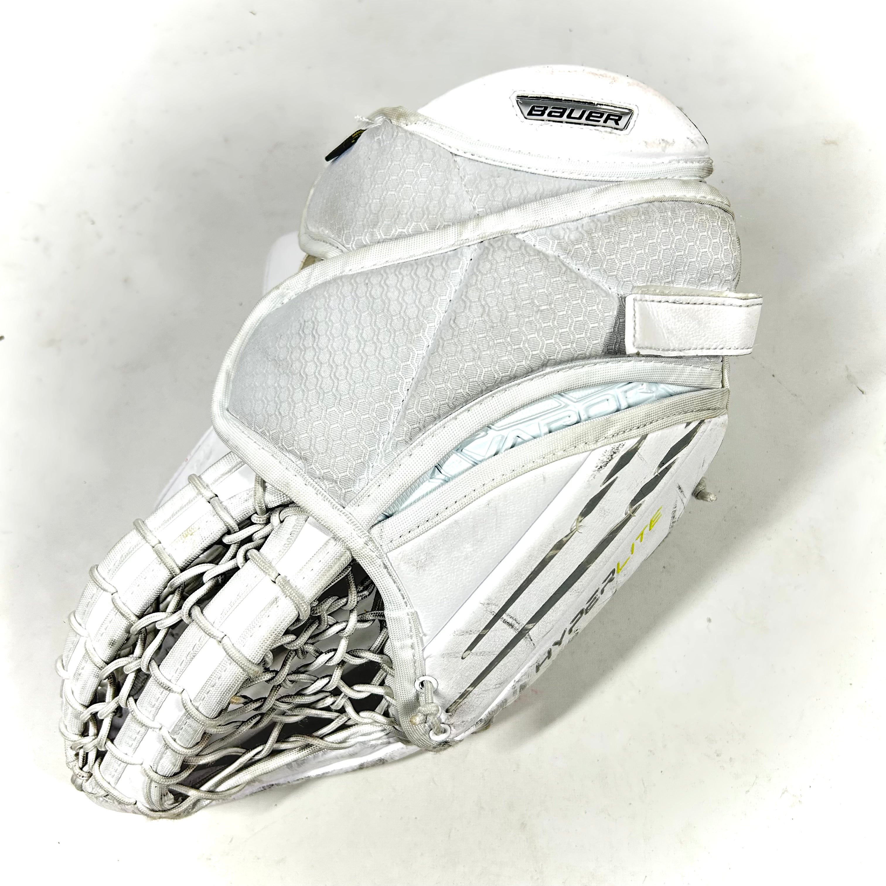 Bauer Vapor Hyperlite - Gant de gardien de but Pro Stock d'occasion (blanc)